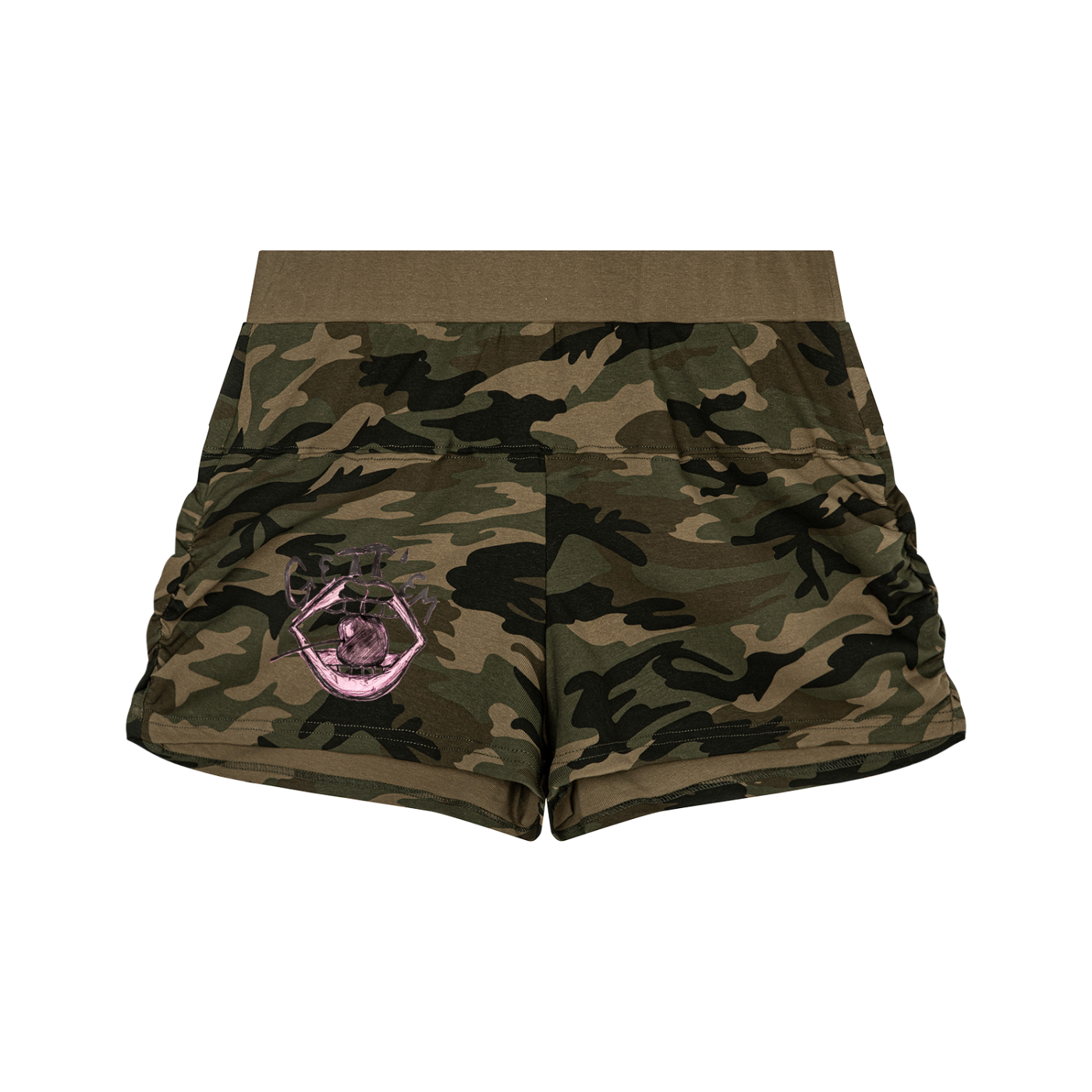 Women's Slim Camo Shorts