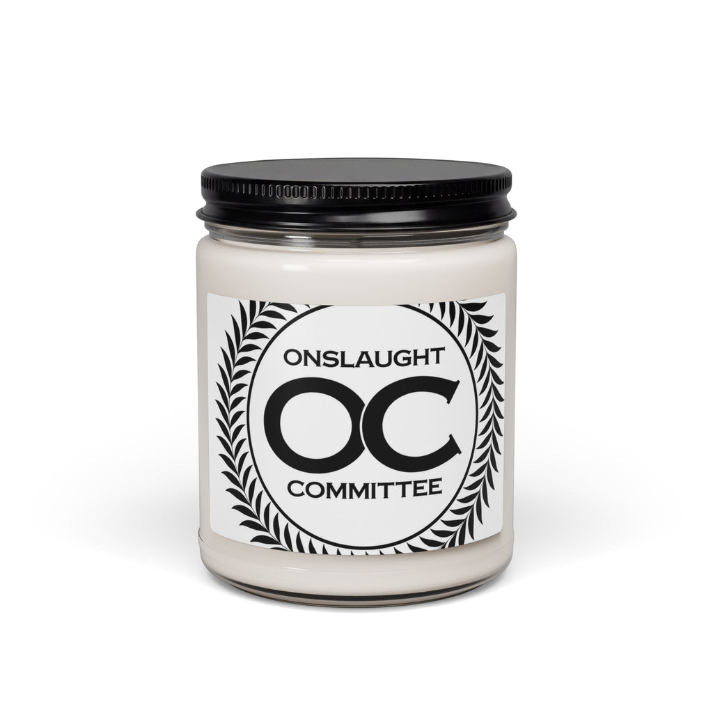 Onslaught Committee OC Logo Soy Candle — 9oz Scented Jar