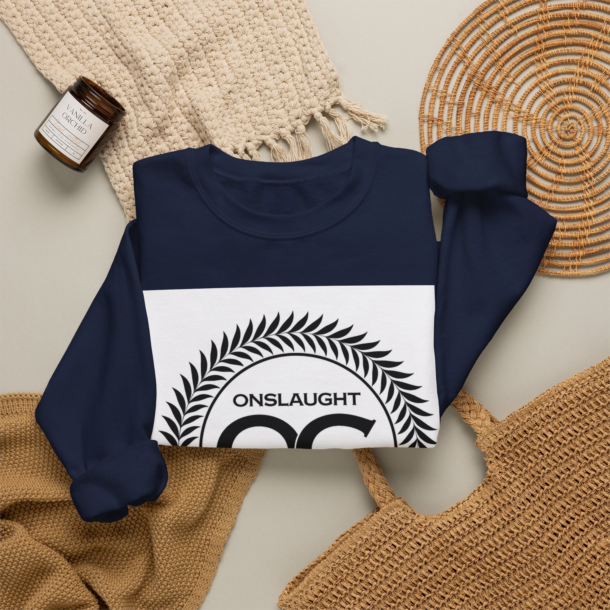 Onslaught Committee OC Logo Crewneck Sweatshirt
