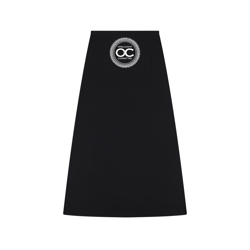 Women's Solid Color Knit Maxi Skirt