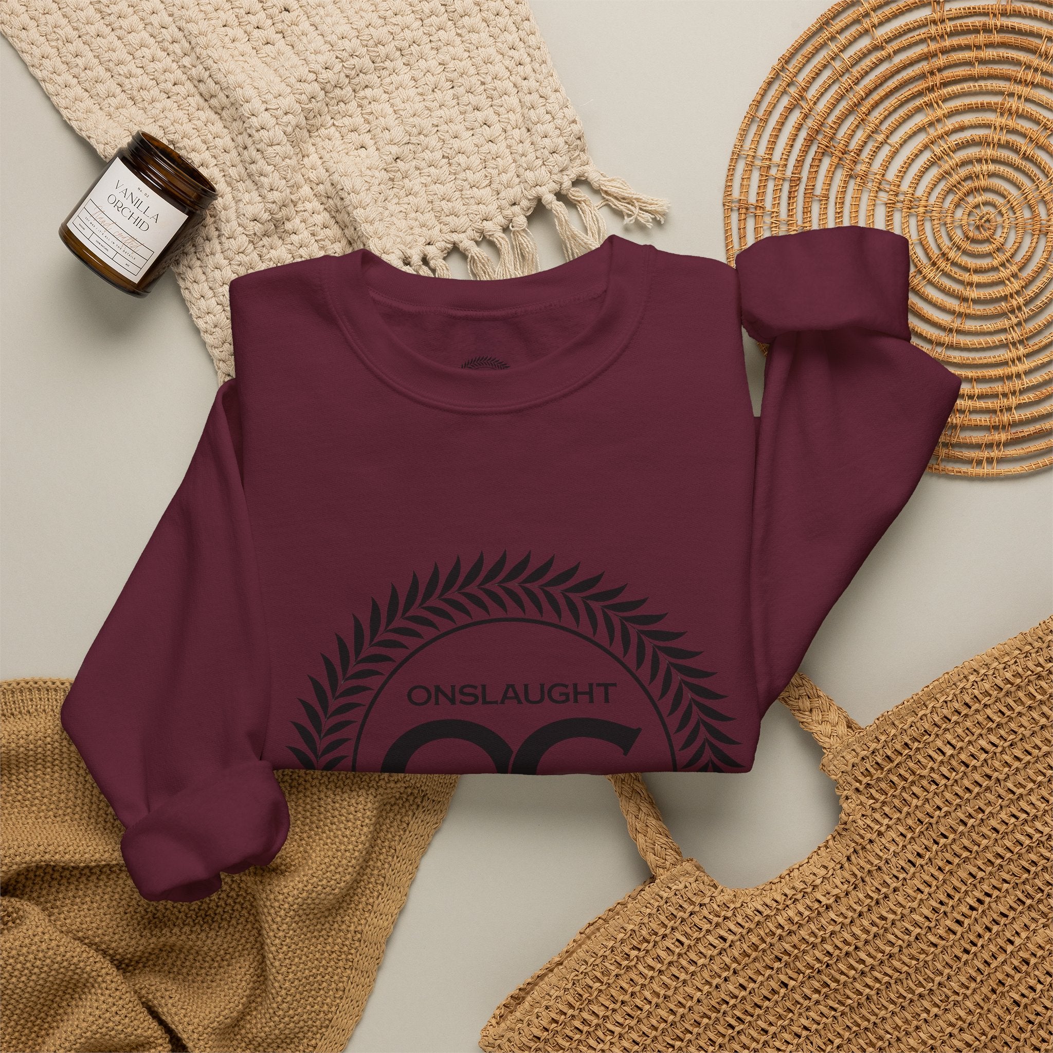 Onslaught Committee OC Logo Crewneck Sweatshirt