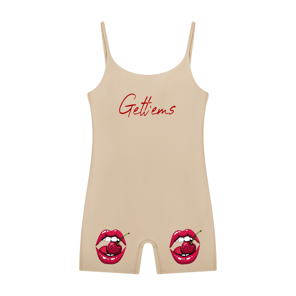 Women’s U-Neck Yoga Romper