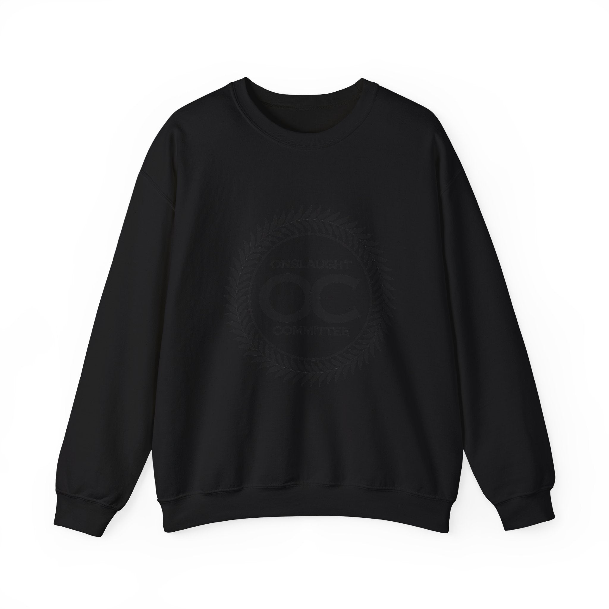 Crewneck Sweatshirt — Onslaught Committee OC Laurel Logo
