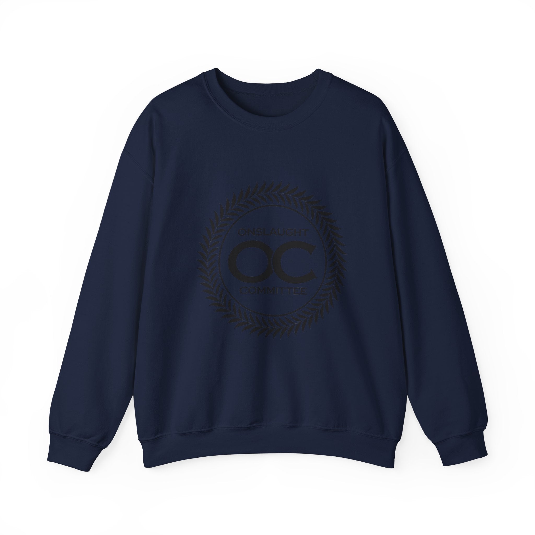 Crewneck Sweatshirt — Onslaught Committee OC Laurel Logo