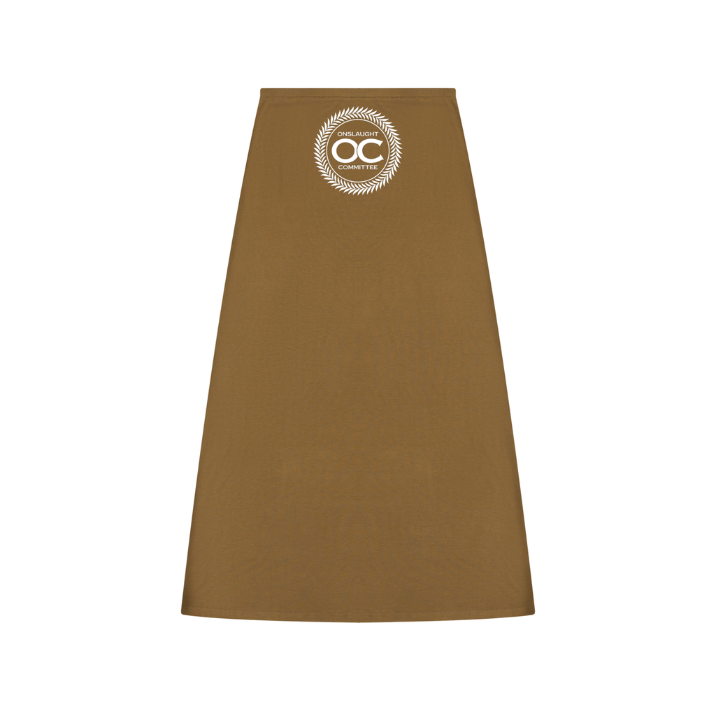 Women's Solid Color Knit Maxi Skirt