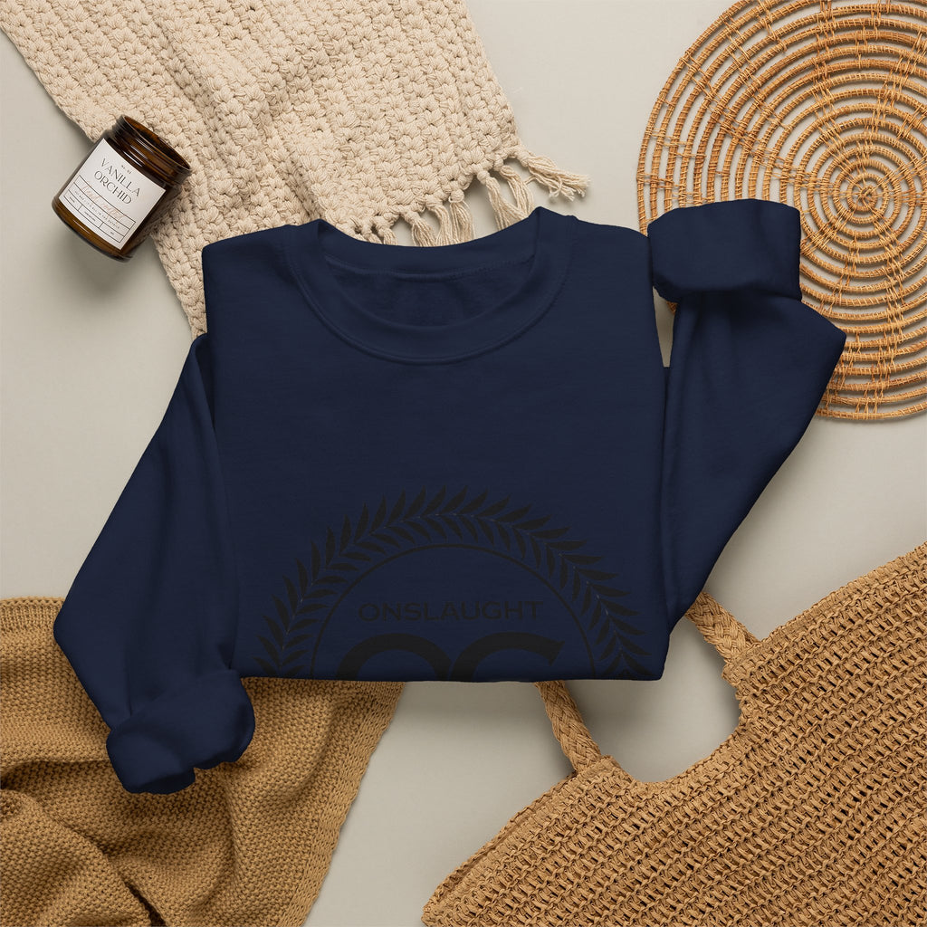 Crewneck Sweatshirt — Onslaught Committee OC Laurel Logo
