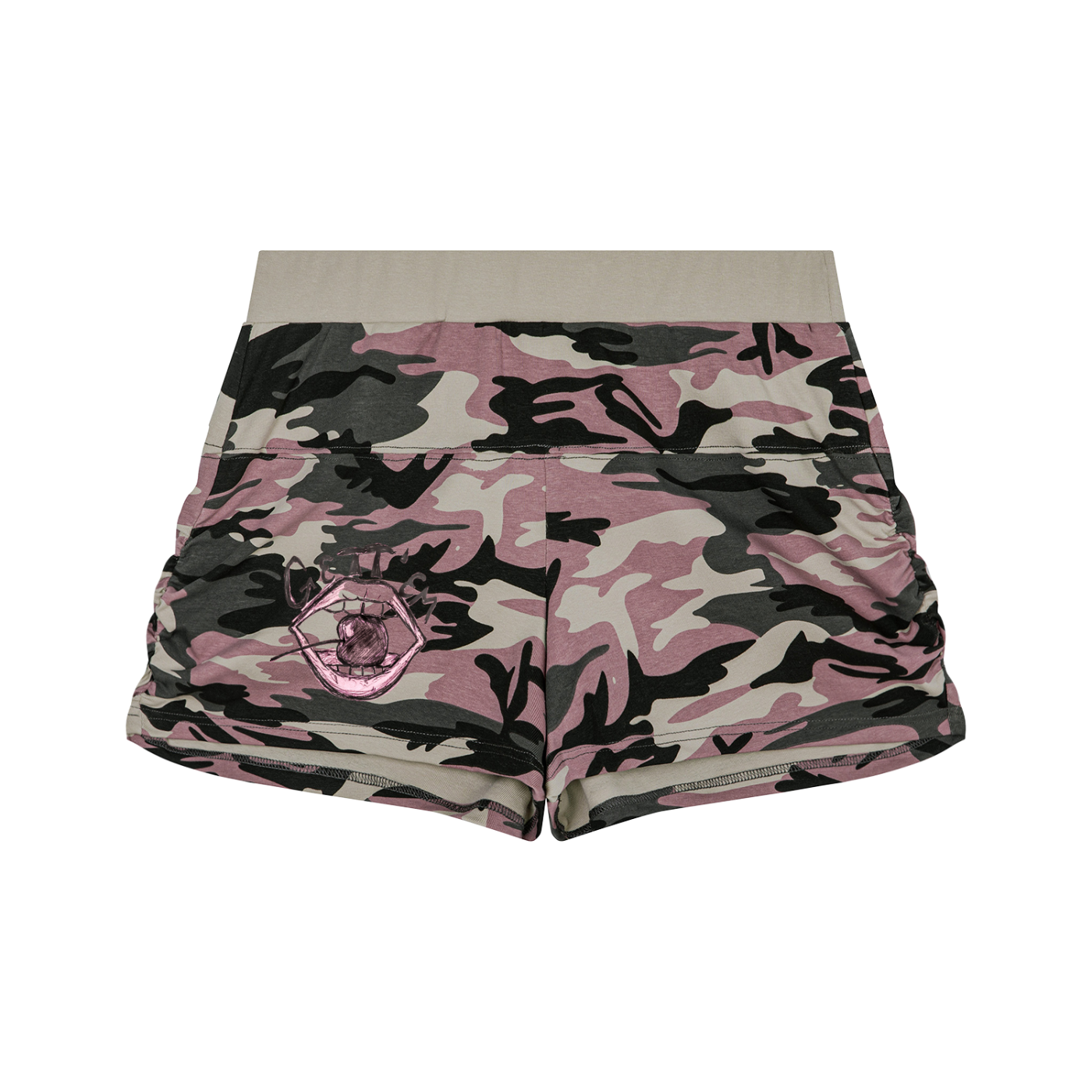Women's Slim Camo Shorts