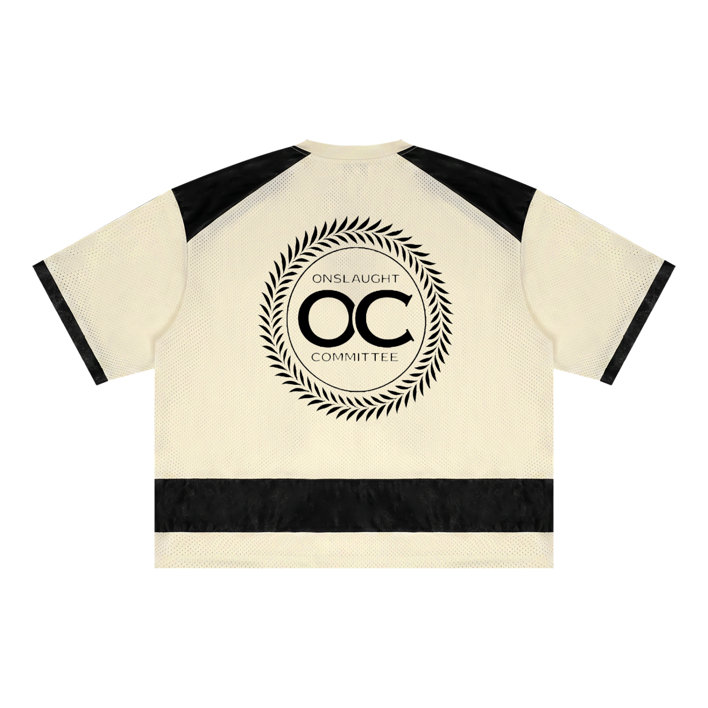 Unisex Raglan Sleeve Mesh Boxy T-Shirt