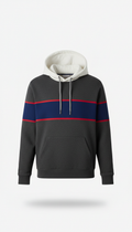 Urban Minimal Hoodie Blue Line
