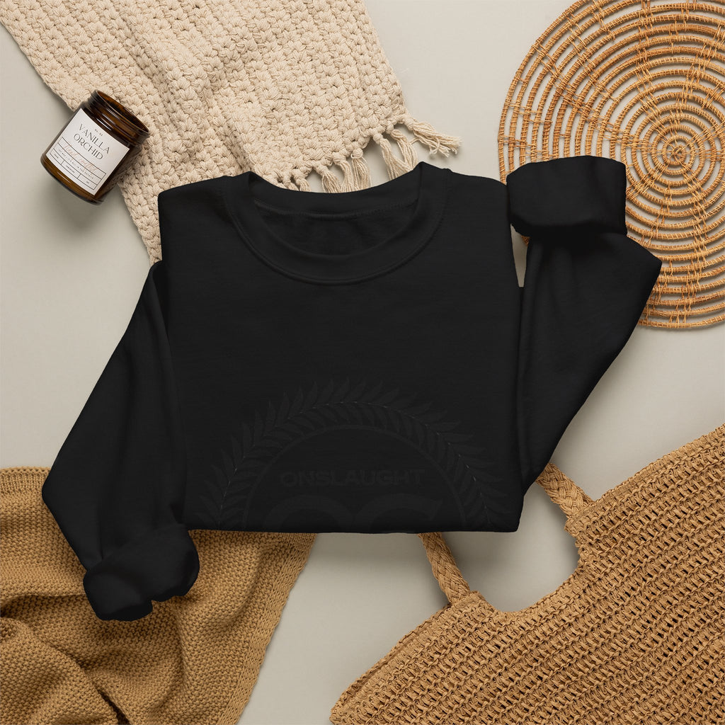 Crewneck Sweatshirt — Onslaught Committee OC Laurel Logo