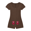 Women's Dual-Function Cape Tie-Waist Romper