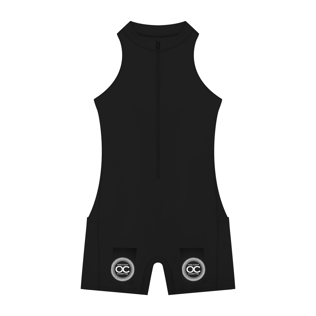 Women’s Quarter-Zip Yoga Romper