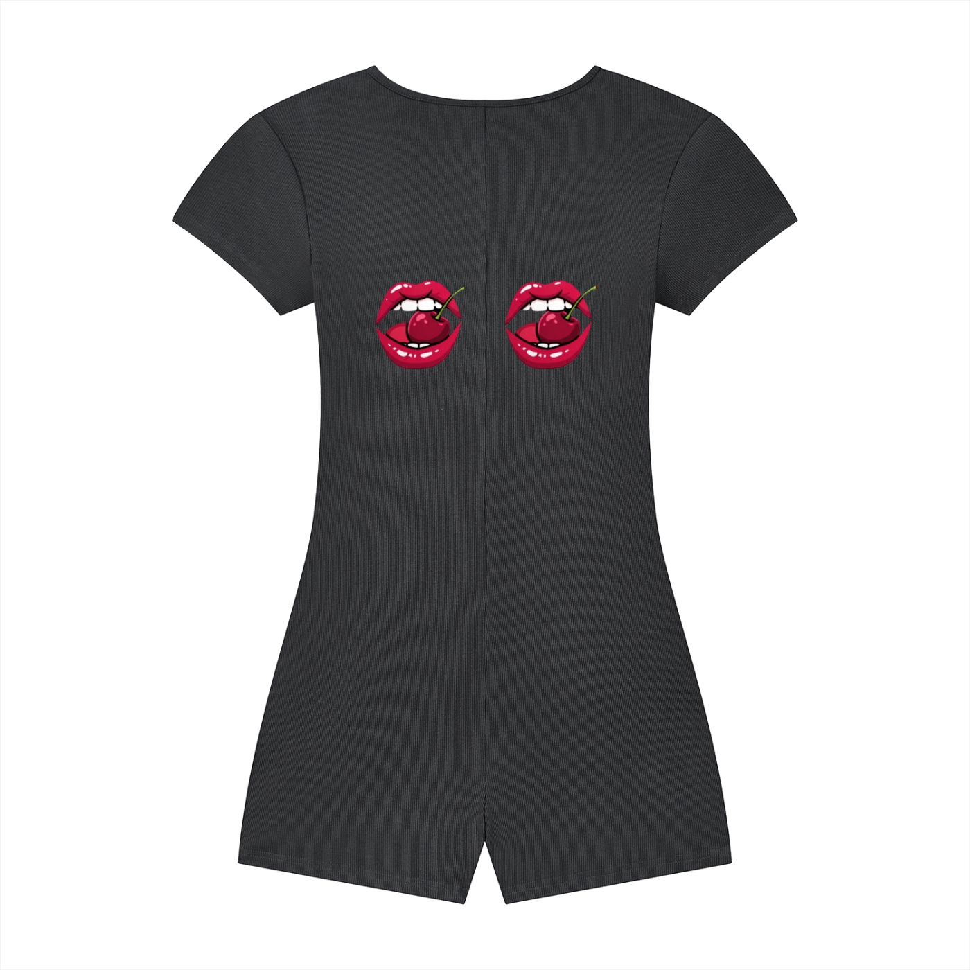 Women's Dual-Function Cape Tie-Waist Romper