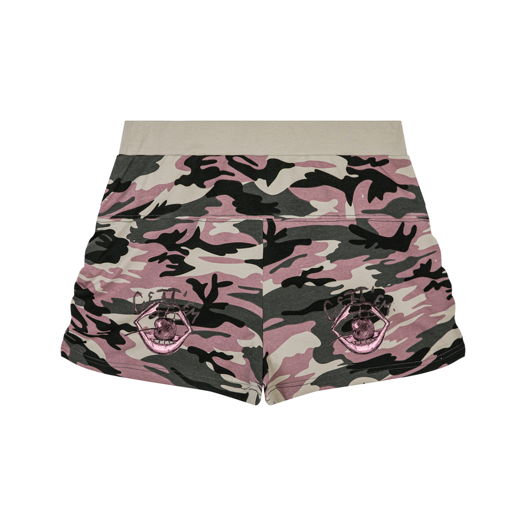 Women's Slim Camo Shorts