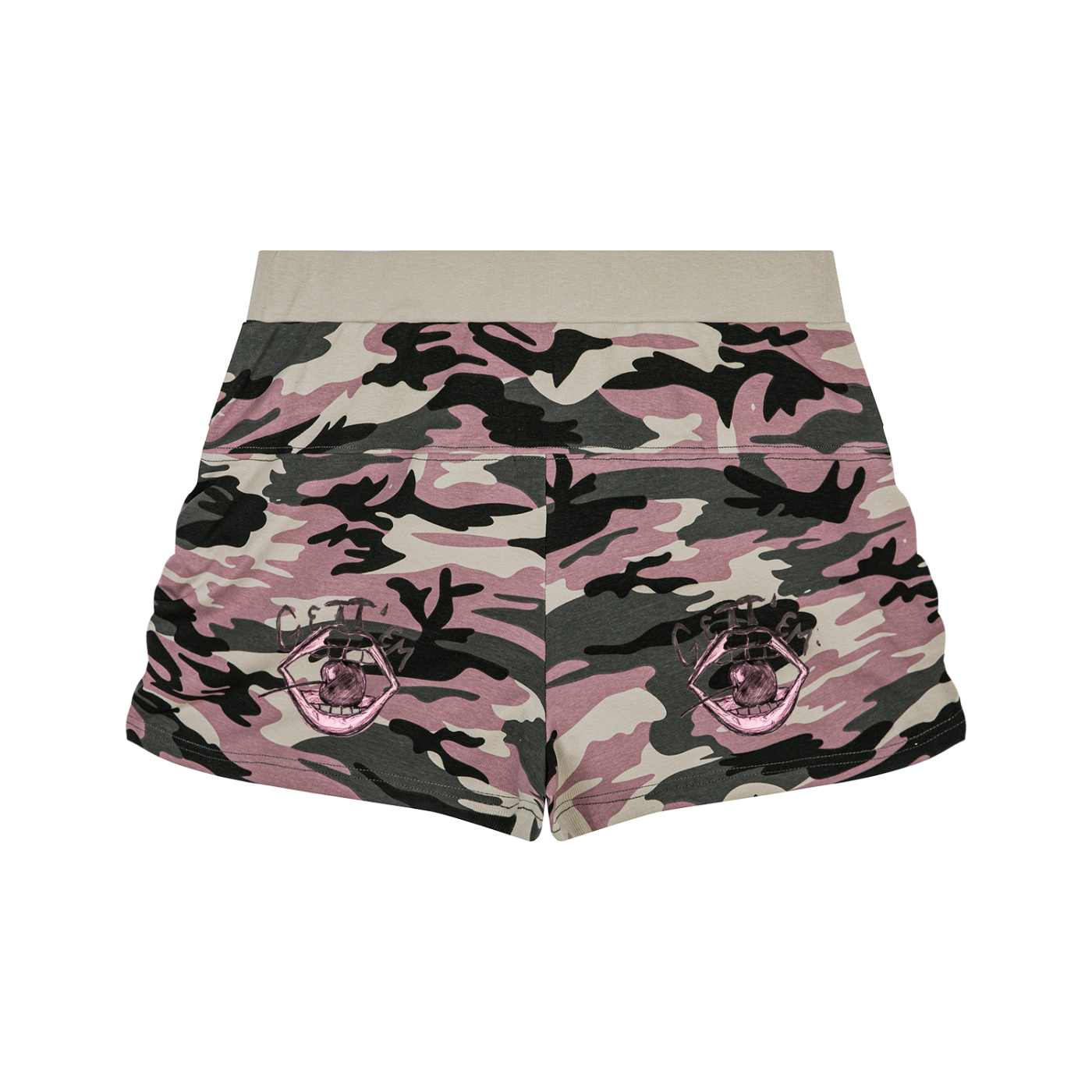 Women's Slim Camo Shorts