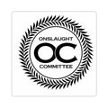 Onslaught Committee OC Logo Sticker — Kiss-Cut Vinyl Logo Decal