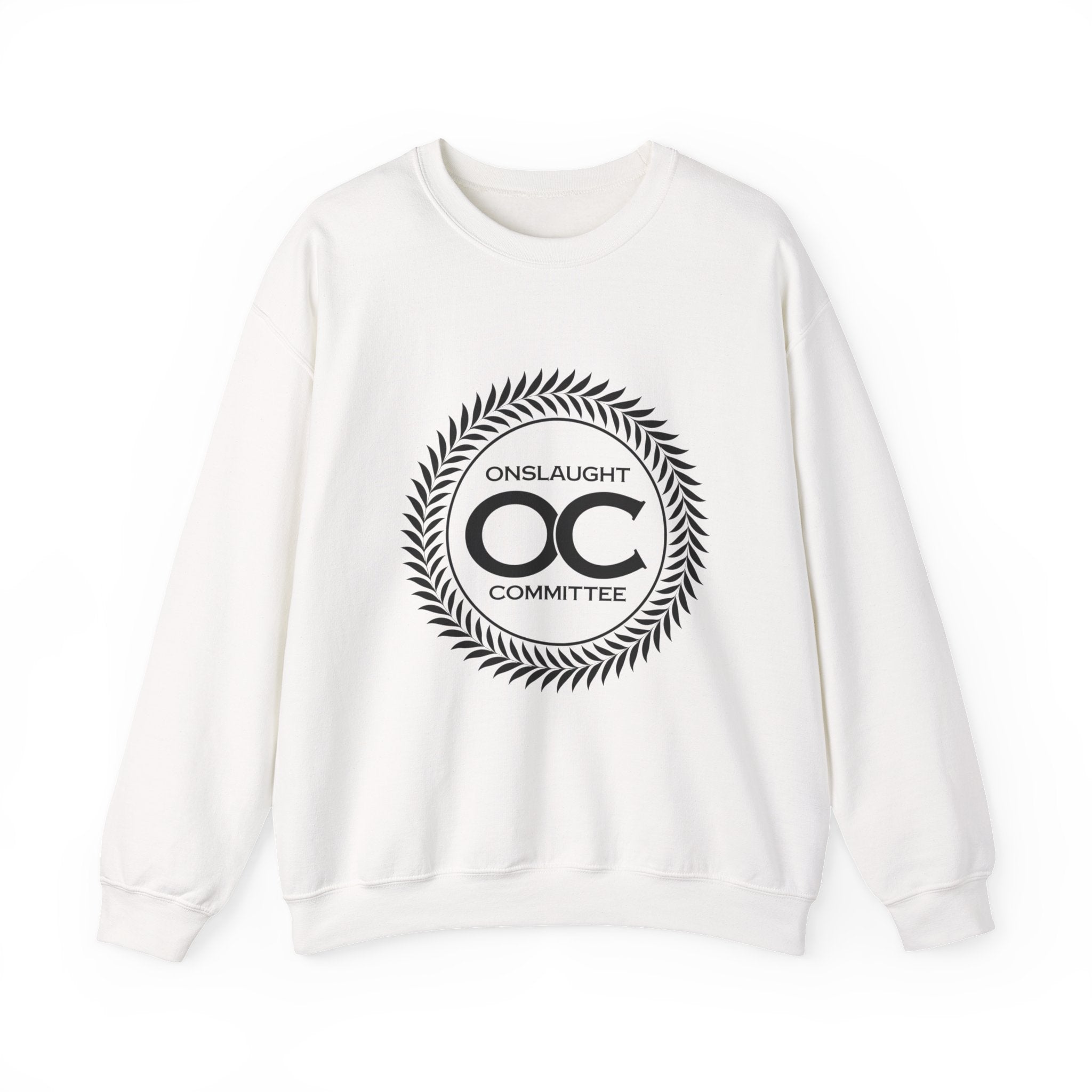 Crewneck Sweatshirt — Onslaught Committee OC Laurel Logo