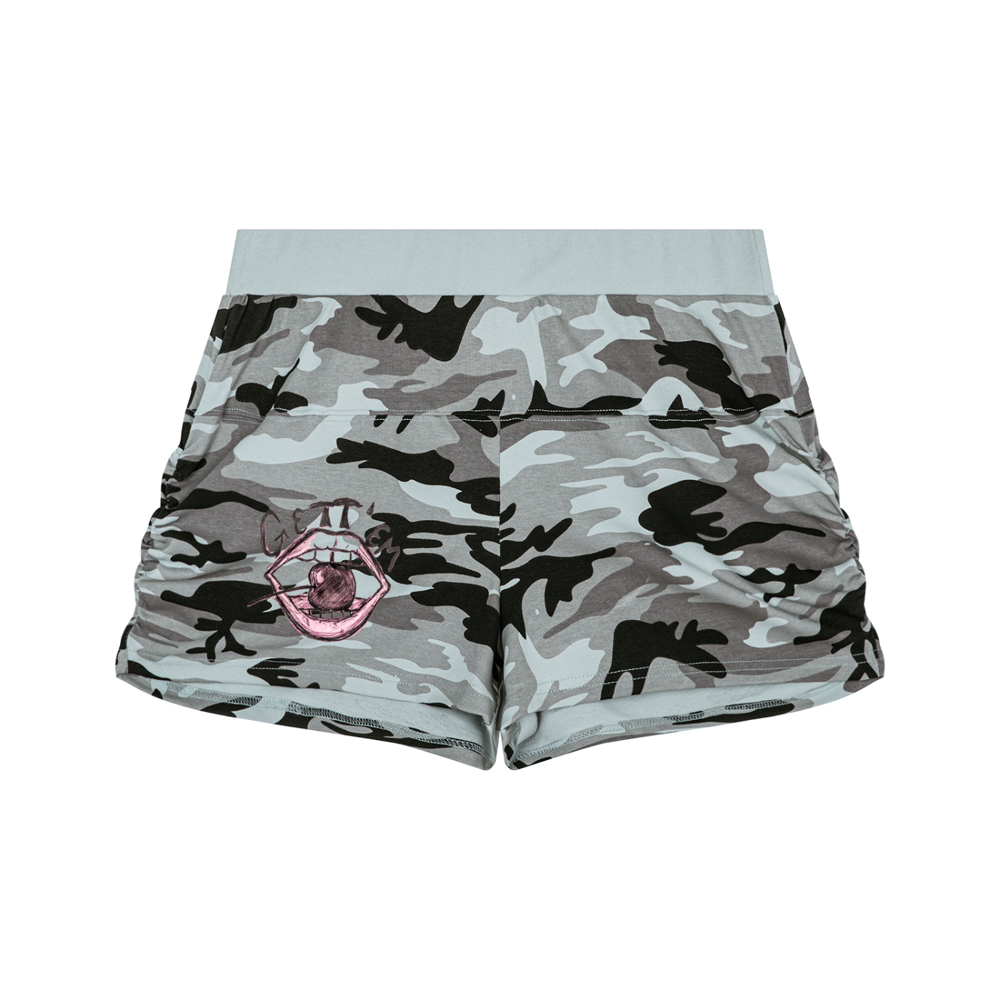 Women's Slim Camo Shorts
