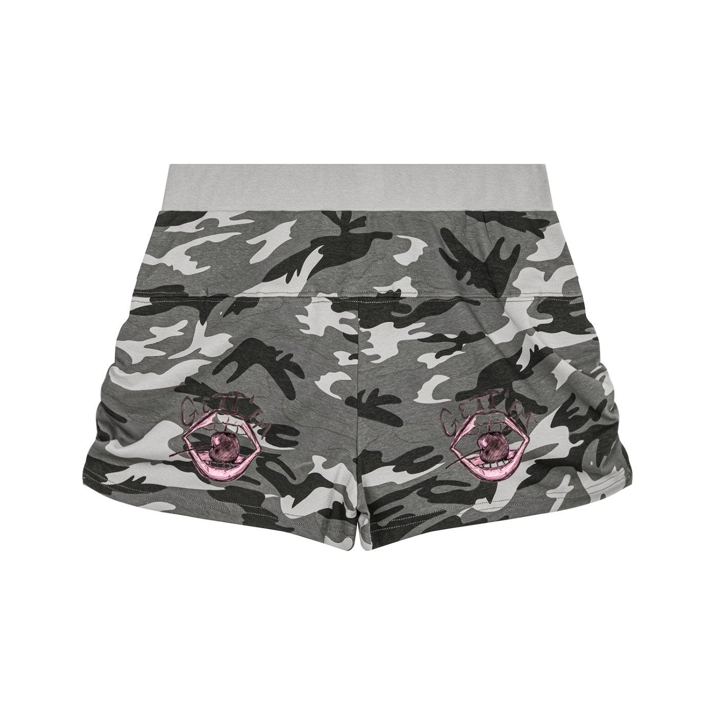 Women's Slim Camo Shorts
