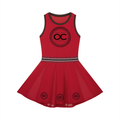 Women's Color Block A-Line Sleeveless Dress