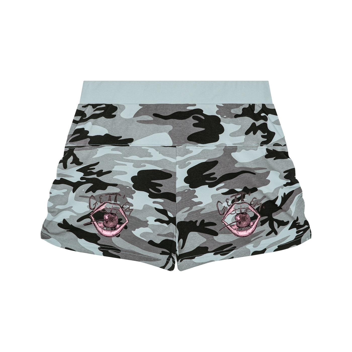 Women's Slim Camo Shorts